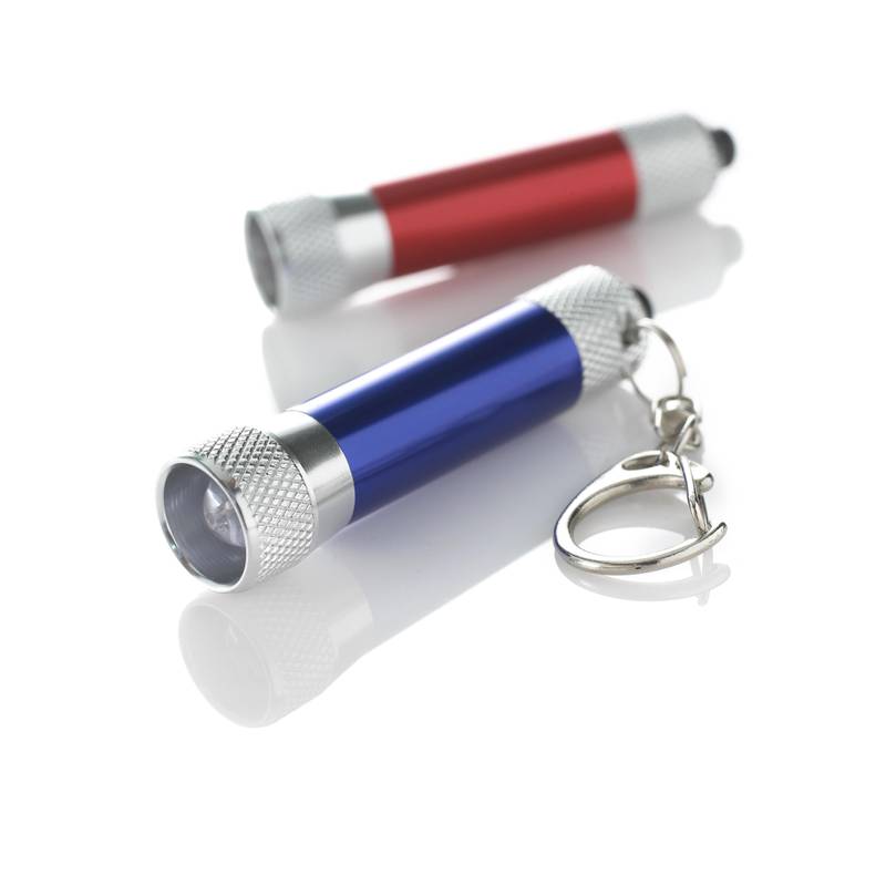 DIAMON klíčenka, LED baterka, černá DIAMON klíčenka, LED baterka, černá