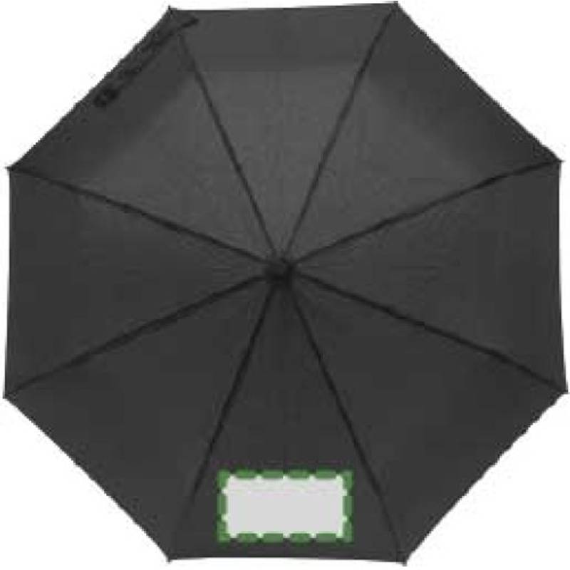 Skládací automatický deštník, pr. 98cm, černý Skládací automatický deštník, pr. 98cm, černý