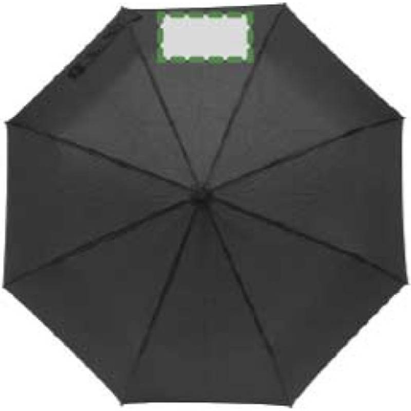 Skládací automatický deštník, pr. 98cm, černý Skládací automatický deštník, pr. 98cm, černý