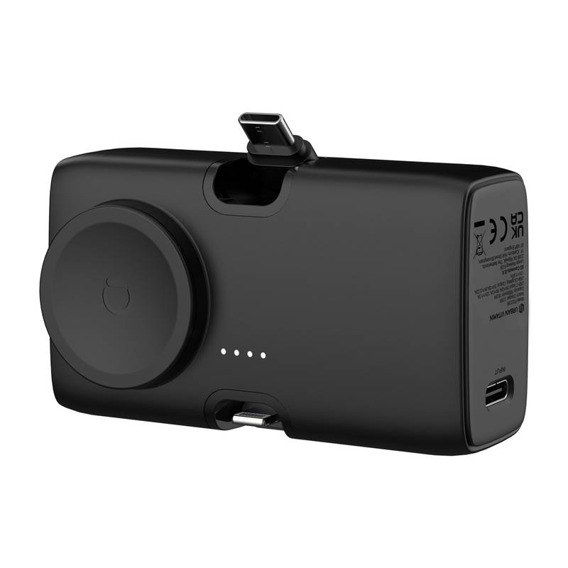 Powerbanka Urban Vitamin San Diego 20W PD z plastu RCS, čierna Powerbanka Urban Vitamin San Diego 20W PD z plastu RCS, čierna