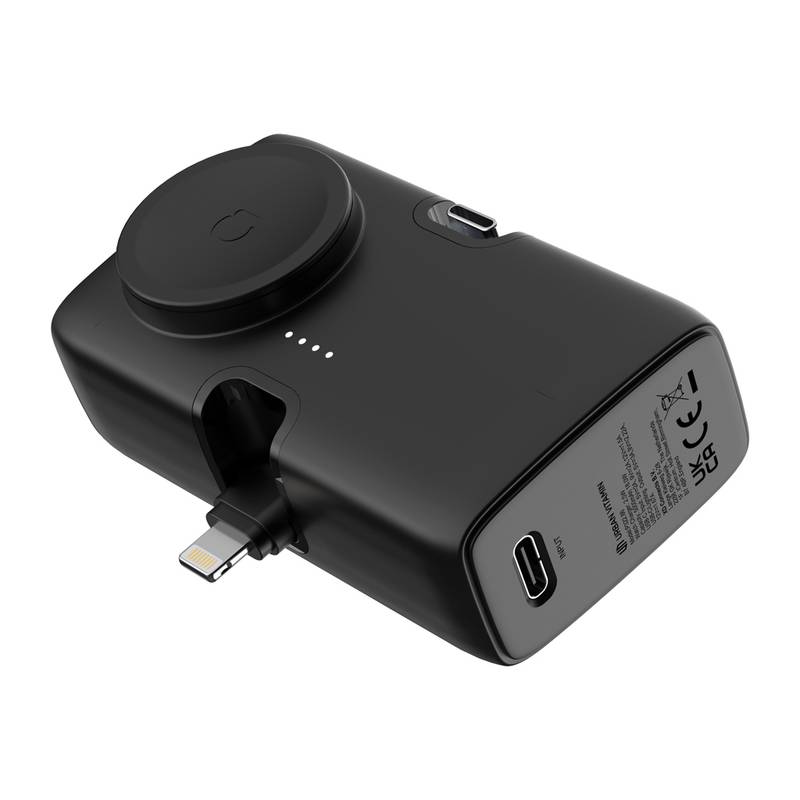 Powerbanka Urban Vitamin San Diego 20W PD z plastu RCS, čierna Powerbanka Urban Vitamin San Diego 20W PD z plastu RCS, čierna