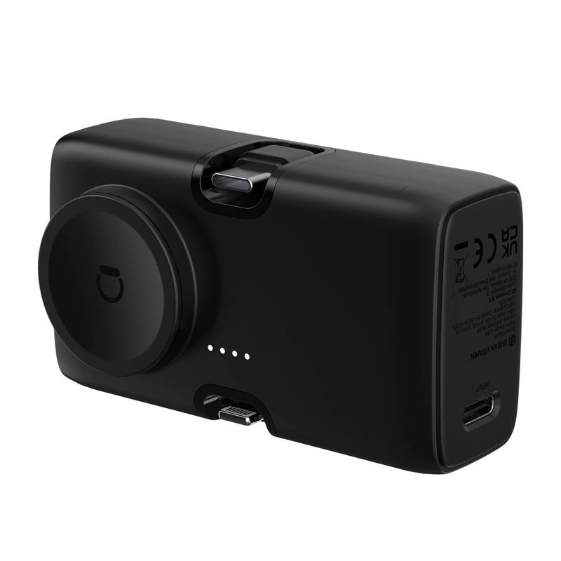 Powerbanka Urban Vitamin San Diego 20W PD z plastu RCS, čierna Powerbanka Urban Vitamin San Diego 20W PD z plastu RCS, čierna