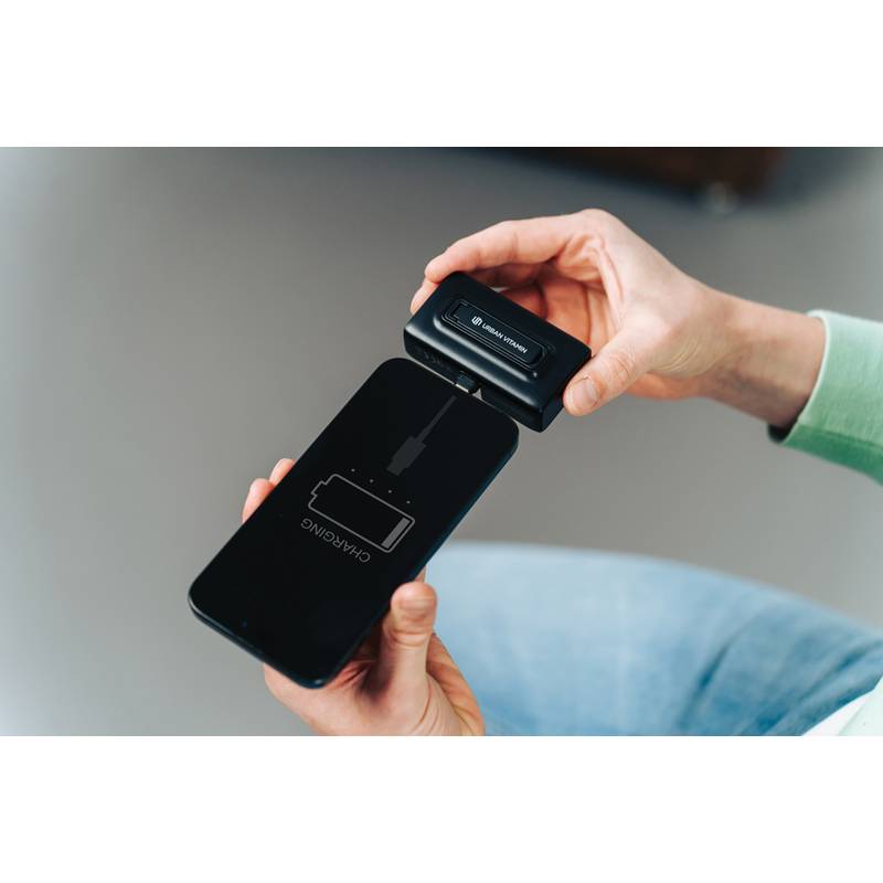 Powerbanka Urban Vitamin San Diego 20W PD z plastu RCS, čierna Powerbanka Urban Vitamin San Diego 20W PD z plastu RCS, čierna