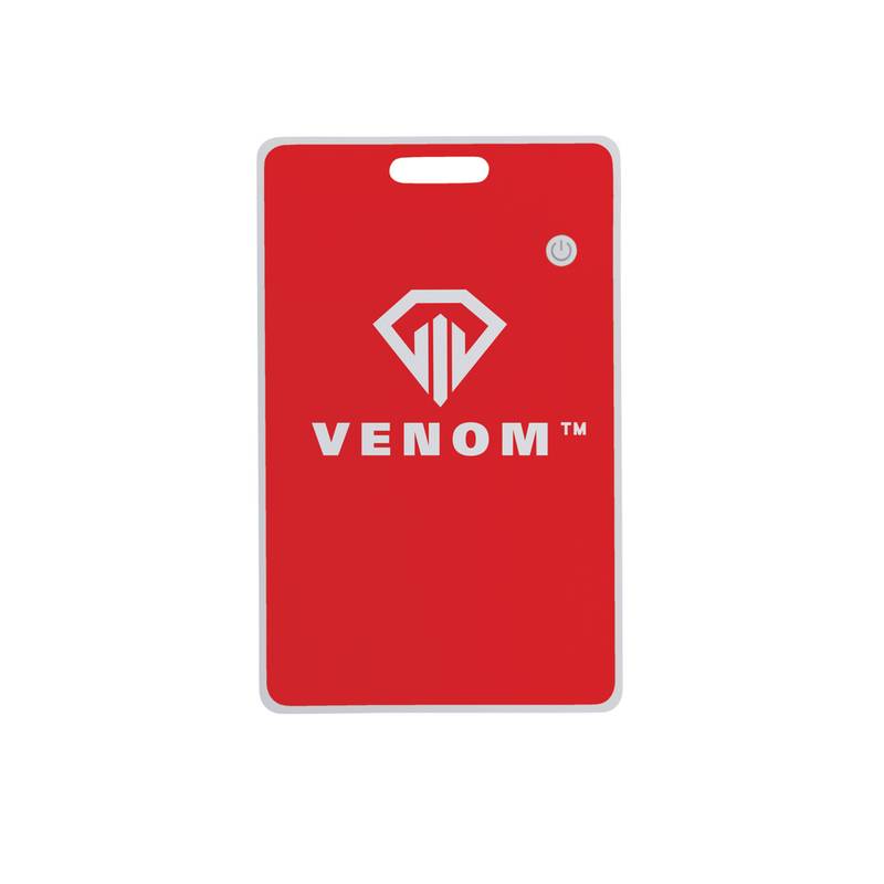 Ultratenká karta s nabíjecím lokátorem Findit z RCS plastu, bílá Ultratenká karta s nabíjecím lokátorem Findit z RCS plastu, bílá