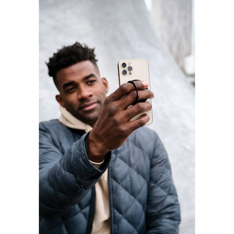 Magnetický držiak telefónu Terra Magnetic z RCS plastu, sivá Magnetický držiak telefónu Terra Magnetic z RCS plastu, sivá