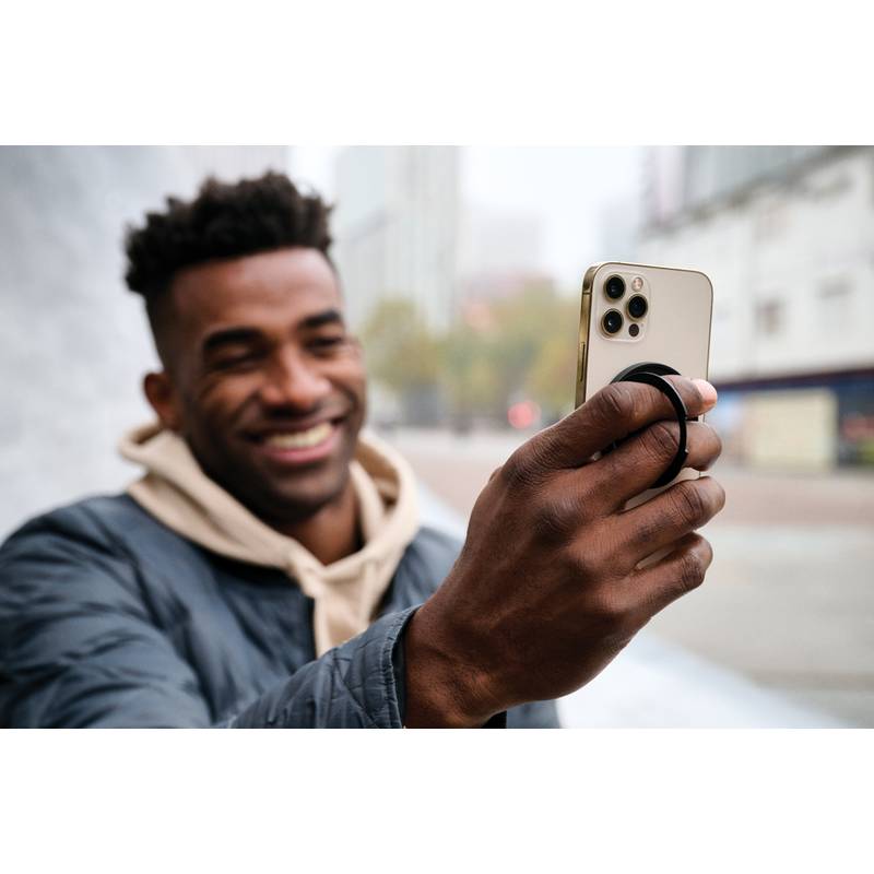 Magnetický držiak telefónu Terra Magnetic z RCS plastu, sivá Magnetický držiak telefónu Terra Magnetic z RCS plastu, sivá