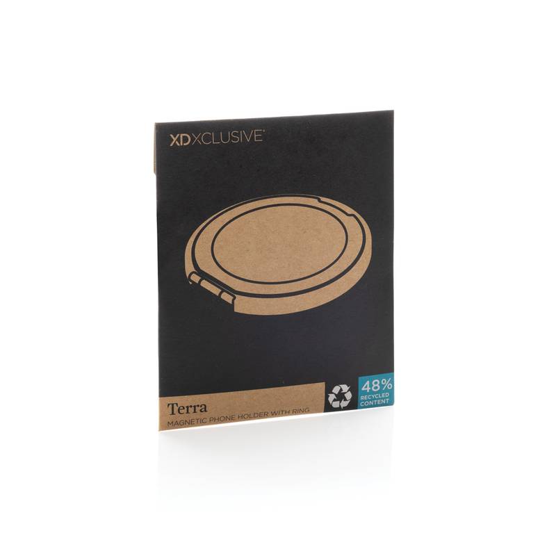 Magnetický držiak telefónu Terra Magnetic z RCS plastu, sivá Magnetický držiak telefónu Terra Magnetic z RCS plastu, sivá