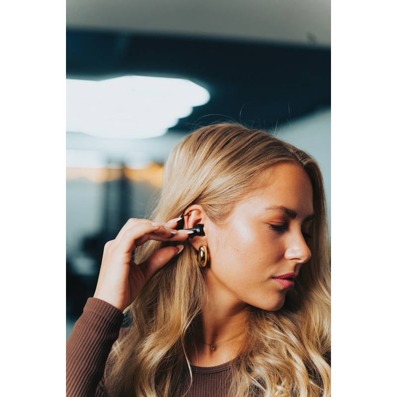 Bezdrátová sluchátka Urban Vitamin Long Beach ENC z rPET, černá Bezdrátová sluchátka Urban Vitamin Long Beach ENC z rPET, černá