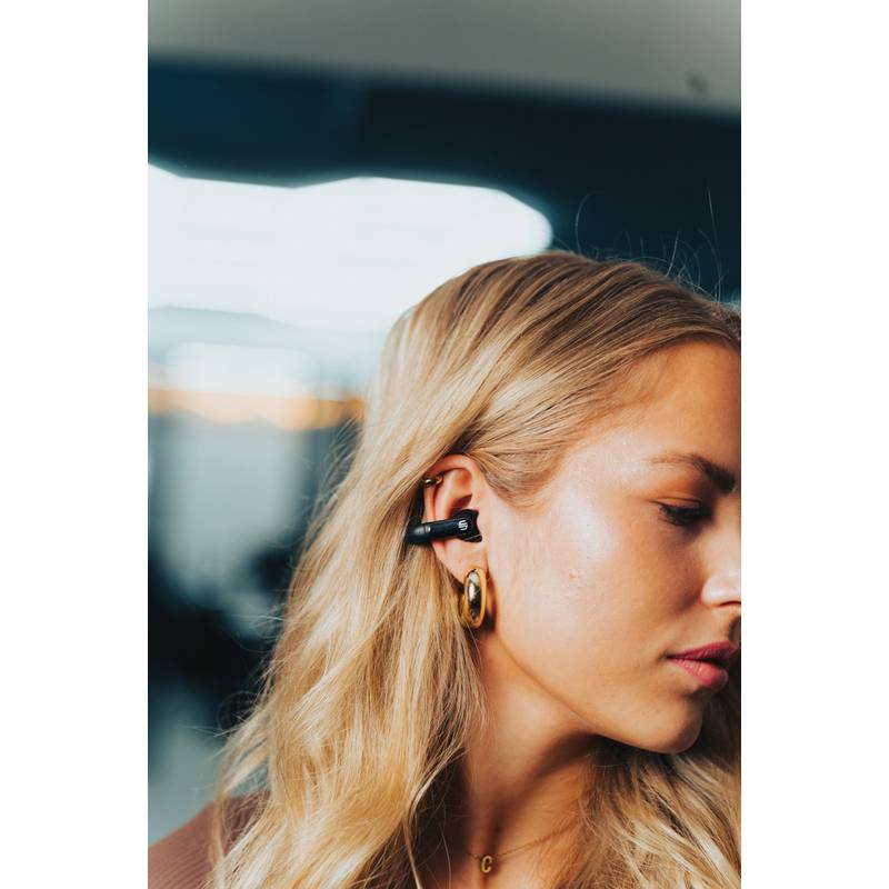 Bezdrátová sluchátka Urban Vitamin Long Beach ENC z rPET, černá Bezdrátová sluchátka Urban Vitamin Long Beach ENC z rPET, černá