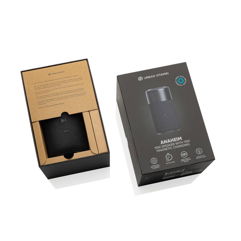 Urban Vitamin Menlo Park RCS recykl. 20.000 20W PD powerbank, čierna Urban Vitamin Menlo Park RCS recykl. 20.000 20W PD powerbank, čierna