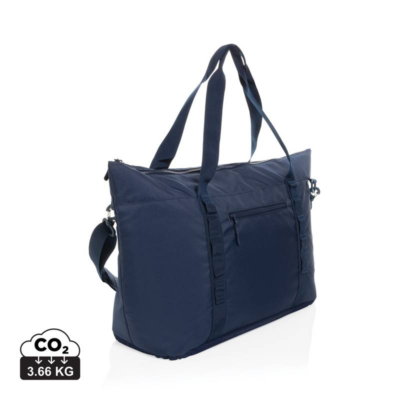 Chladiaca taška s dlhými ušami Sonny z RPET AWARE™, modrá navy Chladiaca taška s dlhými ušami Sonny z RPET AWARE™, modrá navy