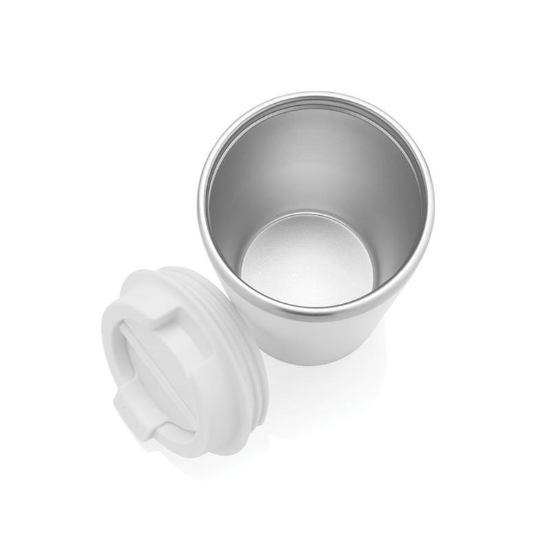 Termo hrnek 350ml Java z RCS recykl. PP, bílá Termo hrnek 350ml Java z RCS recykl. PP, bílá