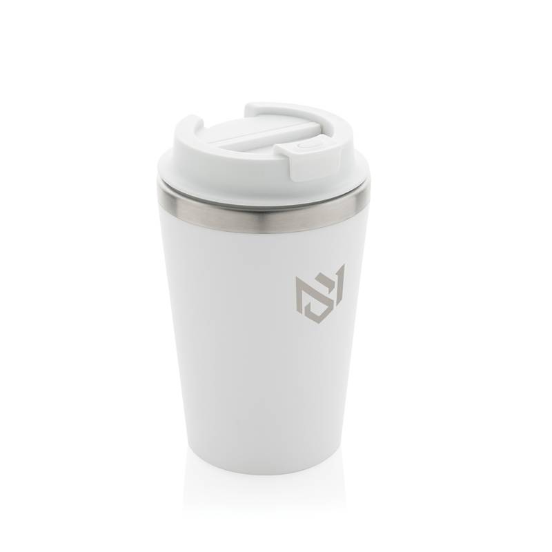 Termo hrnek 350ml Java z RCS recykl. PP, bílá Termo hrnek 350ml Java z RCS recykl. PP, bílá