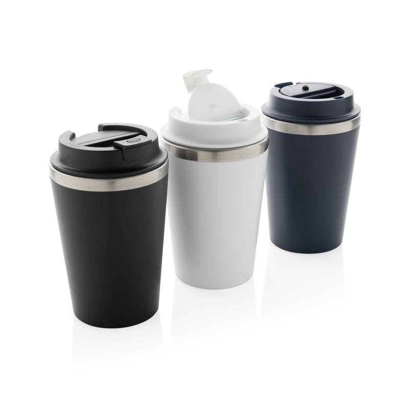 Termo hrnek 350ml Java z RCS recykl. PP, bílá Termo hrnek 350ml Java z RCS recykl. PP, bílá