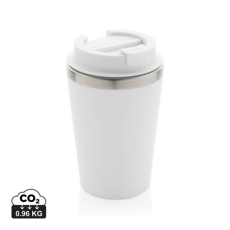 Termo hrnek 350ml Java z RCS recykl. PP, bílá Termo hrnek 350ml Java z RCS recykl. PP, bílá