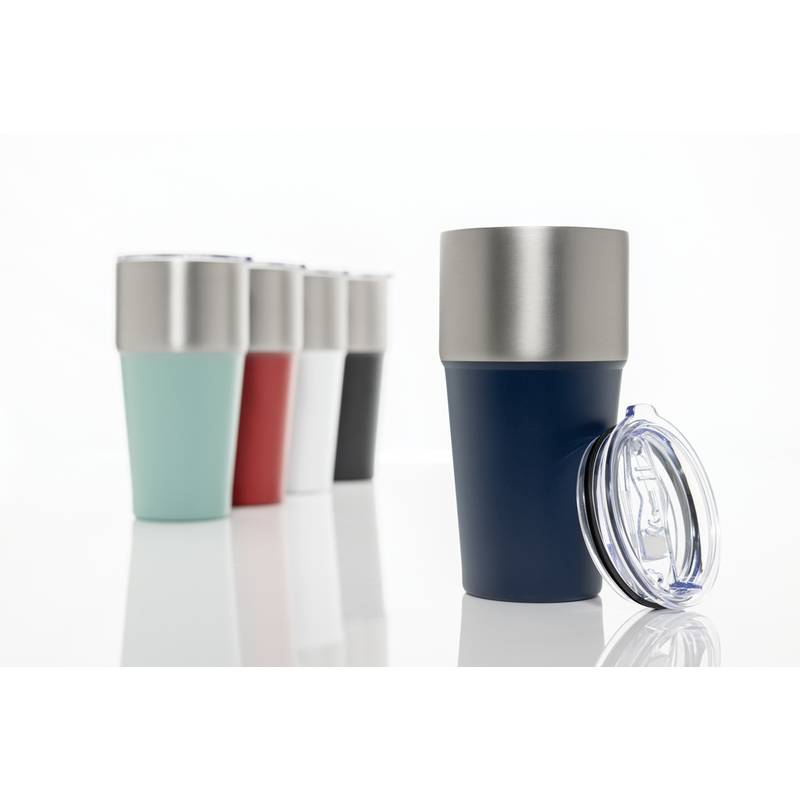 Termohrnček Fluid 500ml z RCS recyklovanej ocele, čierna Termohrnček Fluid 500ml z RCS recyklovanej ocele, čierna