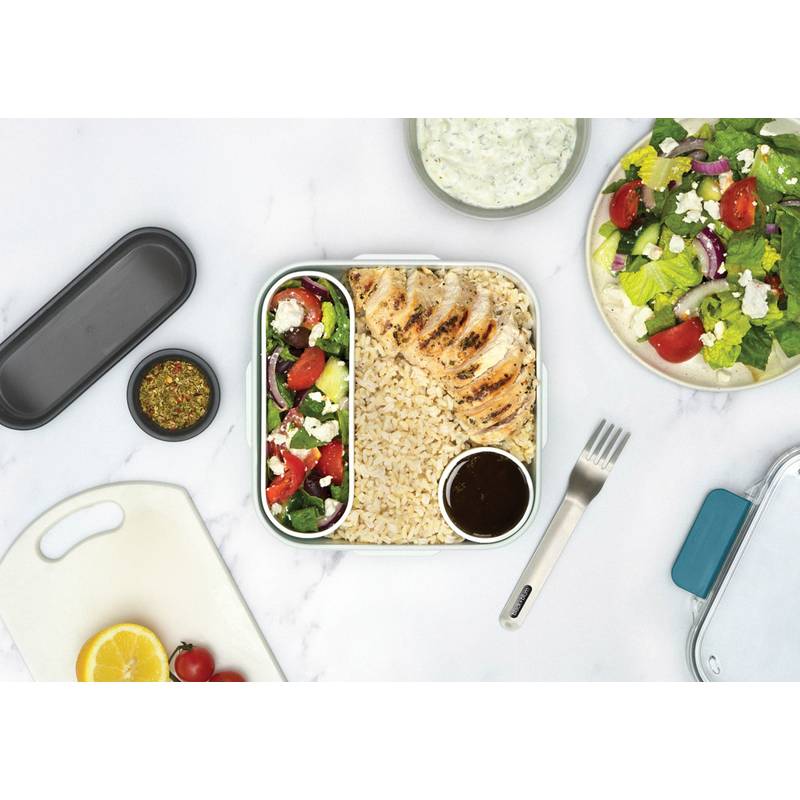 Krabička na jedlo Original Black+Blum, modrá tyrkysová Krabička na jedlo Original Black+Blum, modrá tyrkysová