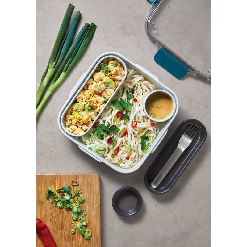 Krabička na jedlo Original Black+Blum, modrá tyrkysová Krabička na jedlo Original Black+Blum, modrá tyrkysová