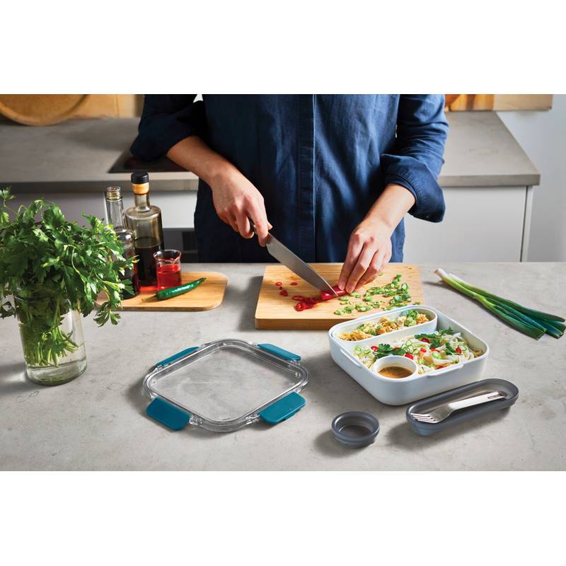 Krabička na jedlo Original Black+Blum, modrá tyrkysová Krabička na jedlo Original Black+Blum, modrá tyrkysová