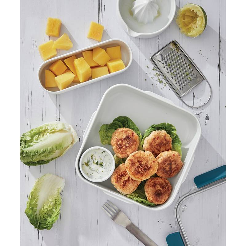 Krabička na jedlo Original Black+Blum, modrá tyrkysová Krabička na jedlo Original Black+Blum, modrá tyrkysová