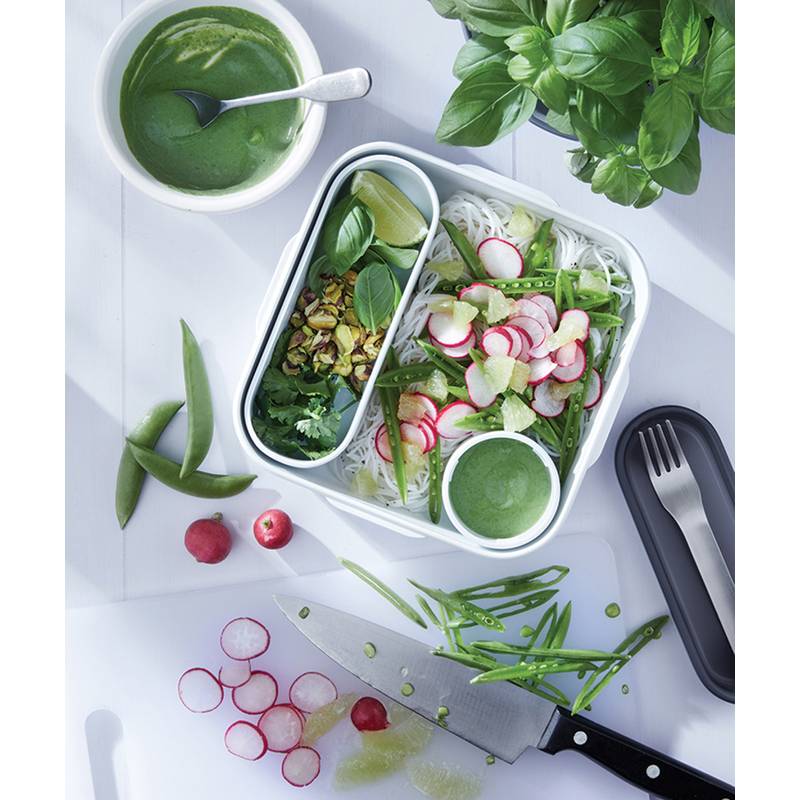 Krabička na jedlo Original Black+Blum, modrá tyrkysová Krabička na jedlo Original Black+Blum, modrá tyrkysová