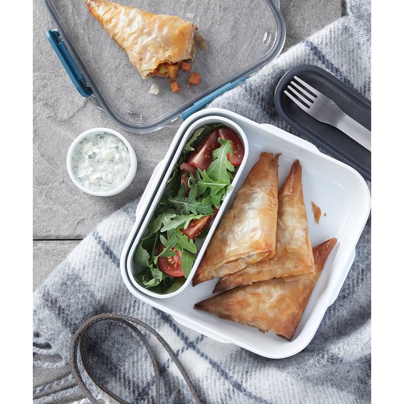 Krabička na jedlo Original Black+Blum, modrá tyrkysová Krabička na jedlo Original Black+Blum, modrá tyrkysová