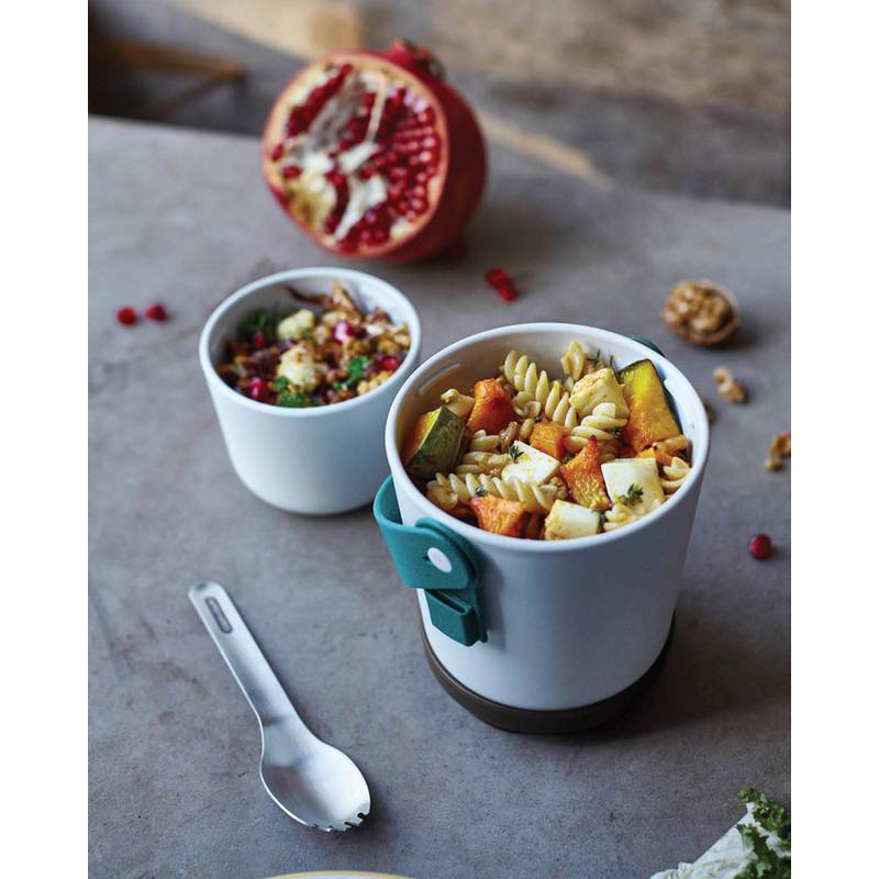 Nádoba na jídlo Original Black+Blum, modrá tyrkysová Nádoba na jídlo Original Black+Blum, modrá tyrkysová