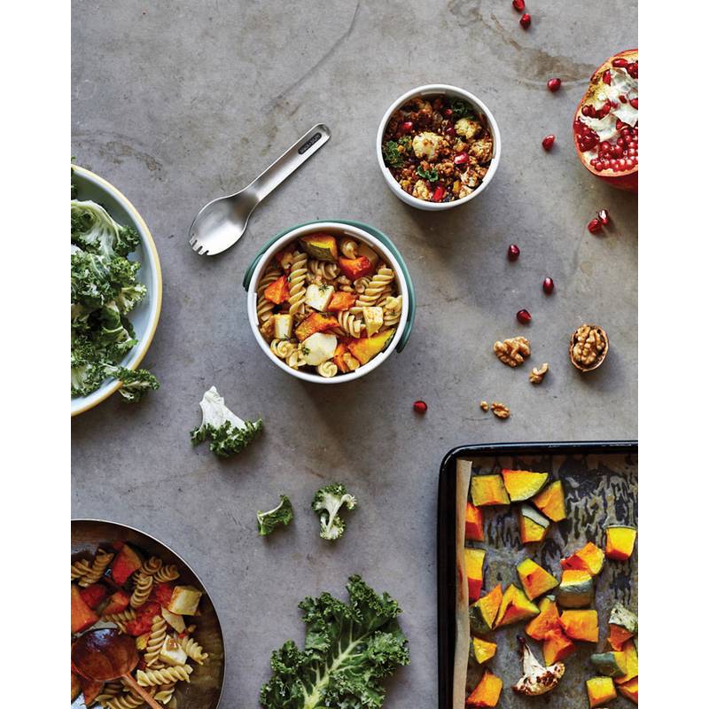 Nádoba na jídlo Original Black+Blum, modrá tyrkysová Nádoba na jídlo Original Black+Blum, modrá tyrkysová