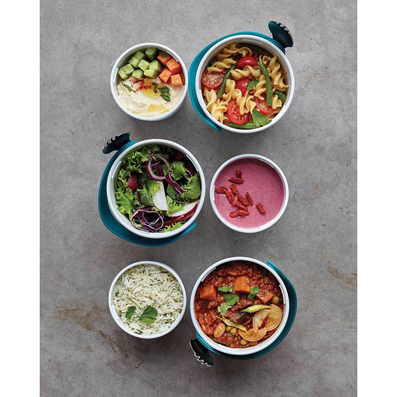 Nádoba na jídlo Original Black+Blum, modrá tyrkysová Nádoba na jídlo Original Black+Blum, modrá tyrkysová