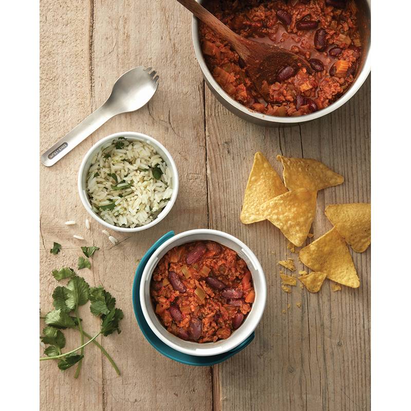 Nádoba na jídlo Original Black+Blum, modrá tyrkysová Nádoba na jídlo Original Black+Blum, modrá tyrkysová