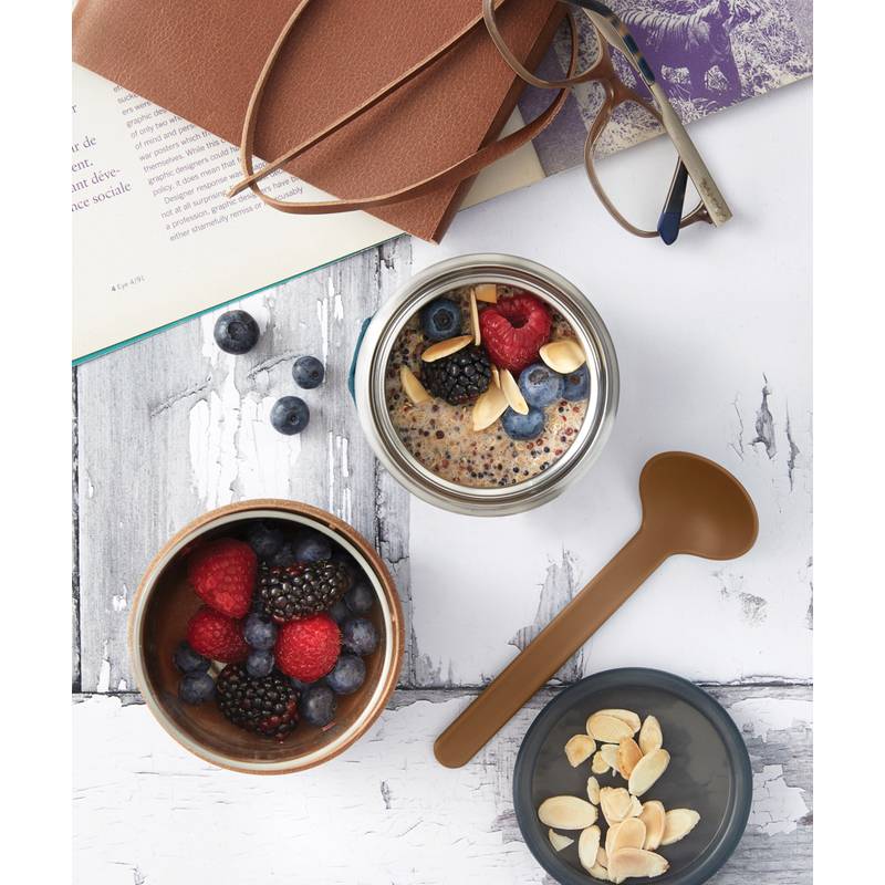 Termo nádoba na potraviny 400ml Black+Blum, modrá tyrkysová Termo nádoba na potraviny 400ml Black+Blum, modrá tyrkysová