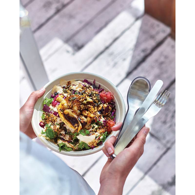 Súprava príborov Black+Blum, sivá strieborná Súprava príborov Black+Blum, sivá strieborná