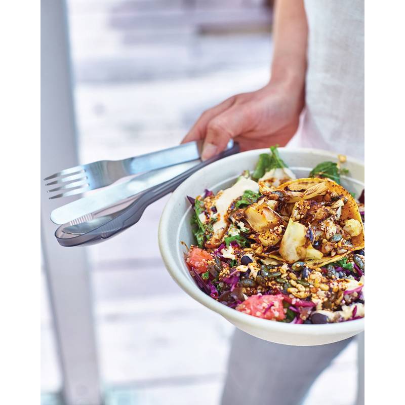 Súprava príborov Black+Blum, sivá strieborná Súprava príborov Black+Blum, sivá strieborná