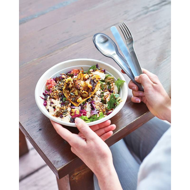 Súprava príborov Black+Blum, sivá strieborná Súprava príborov Black+Blum, sivá strieborná