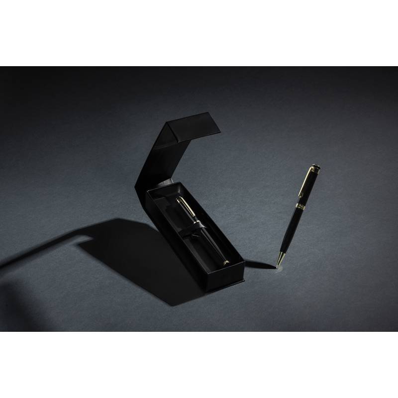 Súprava pier Swiss Peak Luca z RCS recyklovanej mosadze, čierna Súprava pier Swiss Peak Luca z RCS recyklovanej mosadze, čierna