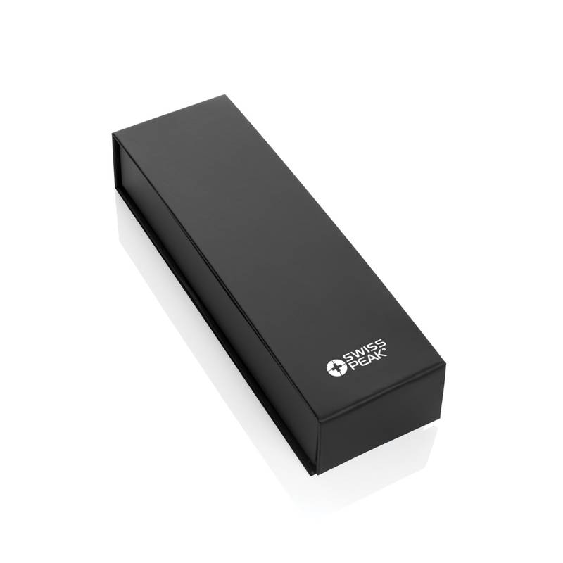 Súprava pier Swiss Peak Luca z RCS recyklovanej mosadze, čierna Súprava pier Swiss Peak Luca z RCS recyklovanej mosadze, čierna