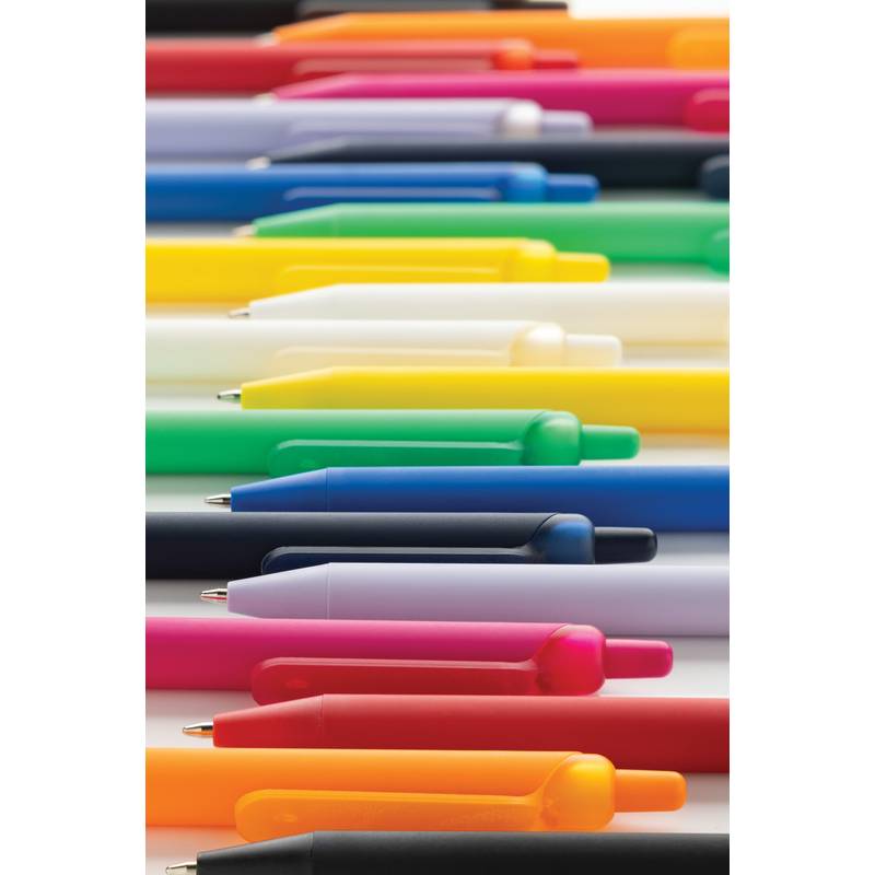 Pero Tide smooth touch z GRS recykel. ABS, čierna Pero Tide smooth touch z GRS recykel. ABS, čierna