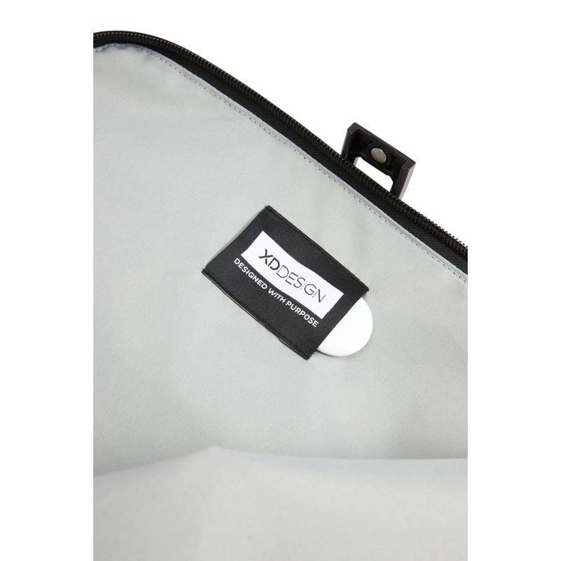 Voděodolný batoh Urban s klopou, šedá - černá Voděodolný batoh Urban s klopou, šedá - černá