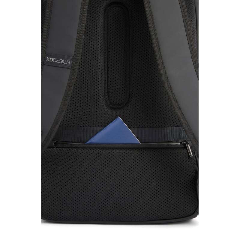 Voděodolný batoh Urban s klopou, šedá - černá Voděodolný batoh Urban s klopou, šedá - černá