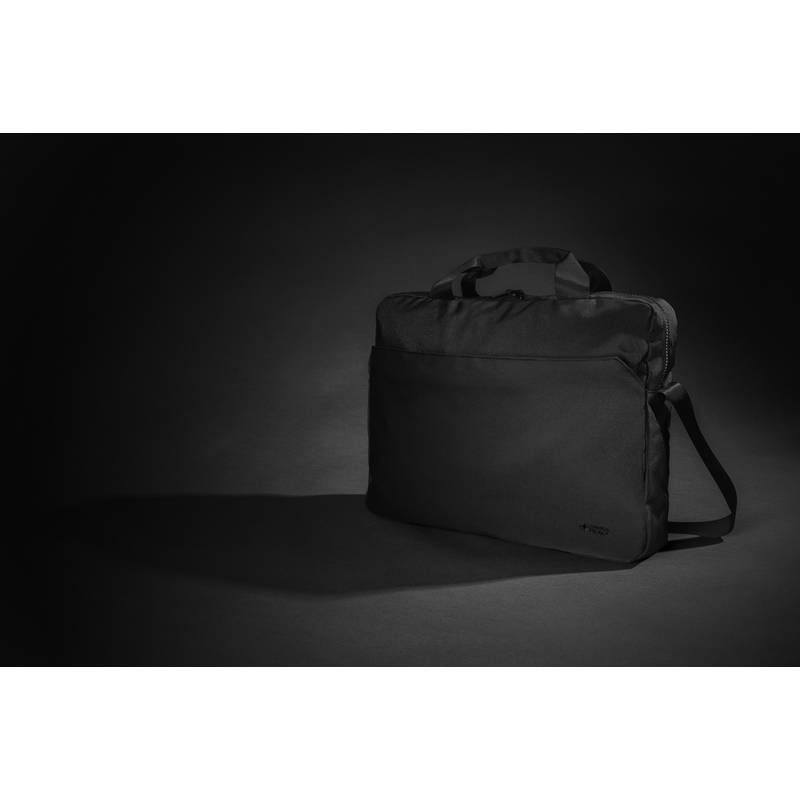 Taška na 15,6" notebook Swiss Peak Essential z RPET AWARE™, černá Taška na 15,6" notebook Swiss Peak Essential z RPET AWARE™, černá