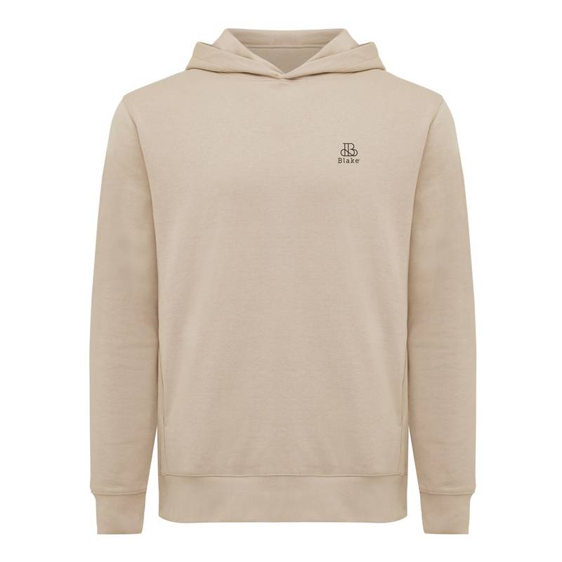 Mikina s kapucí a bočními kapsami Iqoniq Yengo z rec. bavlny, hnědá desert, L Mikina s kapucí a bočními kapsami Iqoniq Yengo z rec. bavlny, hnědá desert, L