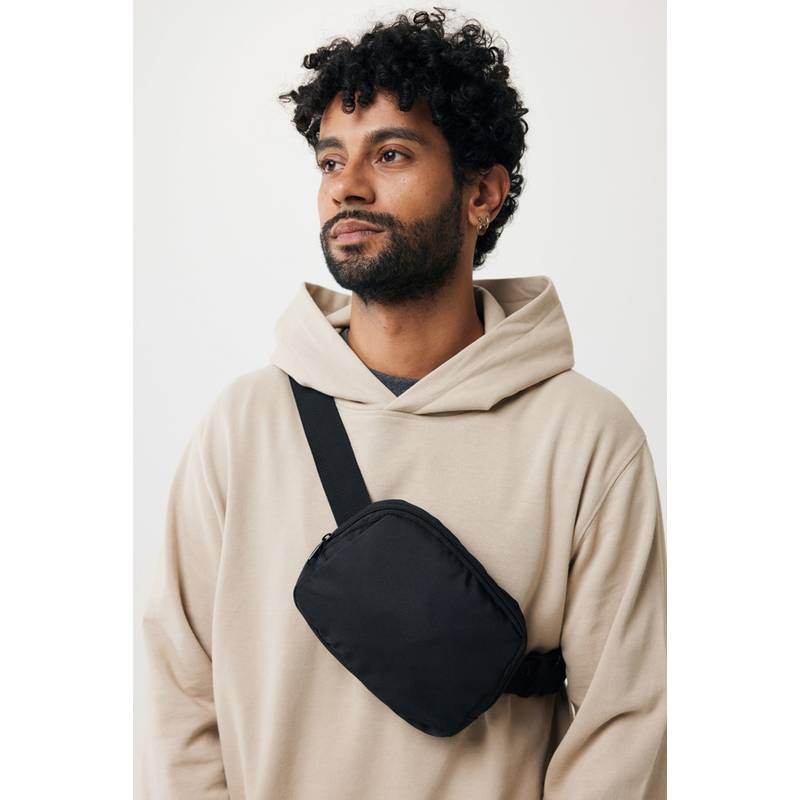 Mikina s kapucí a bočními kapsami Iqoniq Yengo z rec. bavlny, hnědá desert, L Mikina s kapucí a bočními kapsami Iqoniq Yengo z rec. bavlny, hnědá desert, L