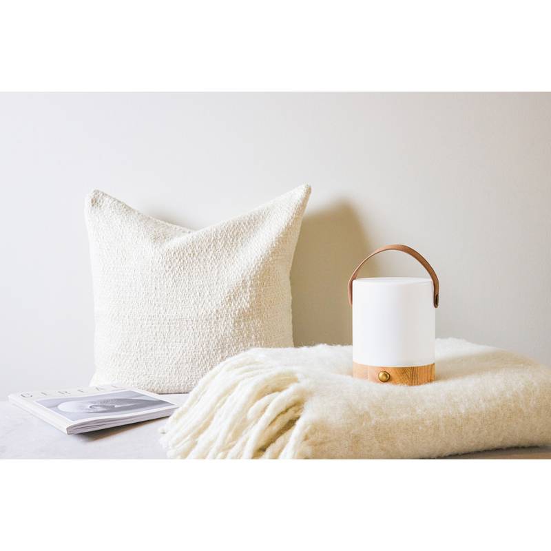 Lucerna Vinga Narni z RCS recykl. ABS, hnědá - bílá Lucerna Vinga Narni z RCS recykl. ABS, hnědá - bílá