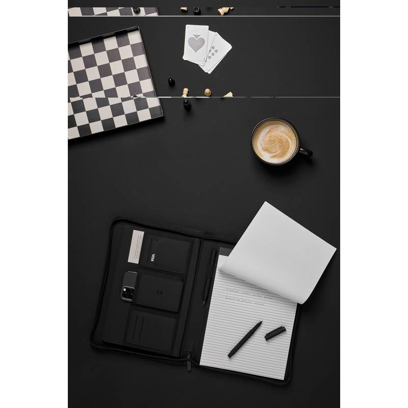 Portfólio A4 VINGA Baltimore z RCS, čierna Portfólio A4 VINGA Baltimore z RCS, čierna