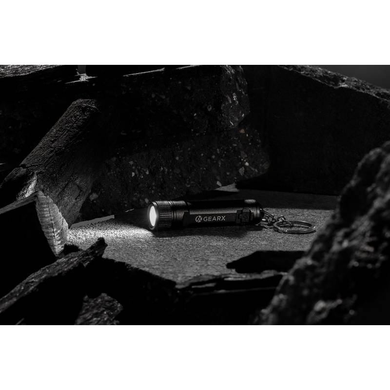 Dobíjacie svietidlo na kľúče Gear X, čierna Dobíjacie svietidlo na kľúče Gear X, čierna