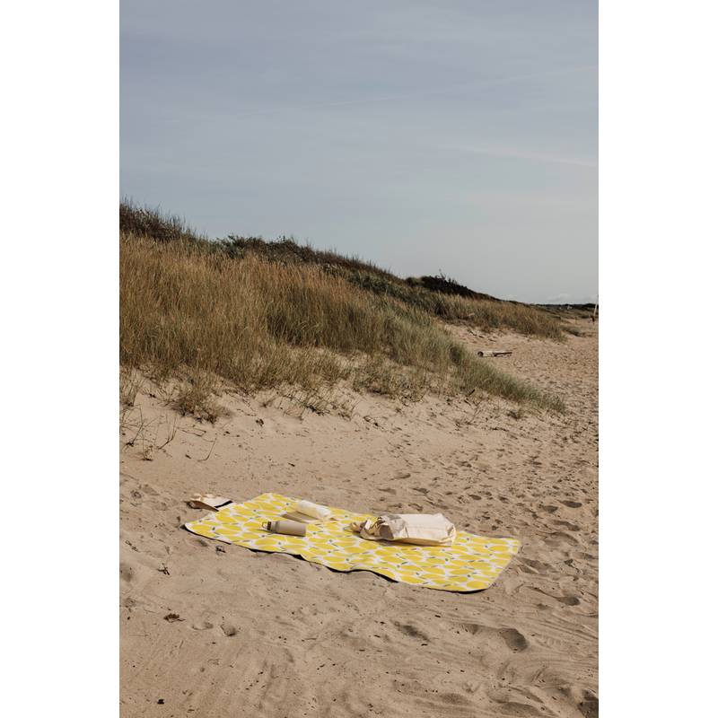 Pikniková deka VINGA Arwe z GRS, žltá Pikniková deka VINGA Arwe z GRS, žltá