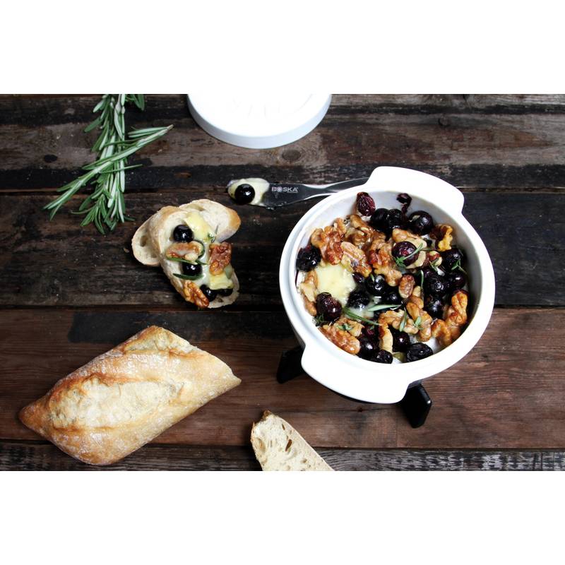 Zapékací miska BOSKA, bílá - černá Zapékací miska BOSKA, bílá - černá