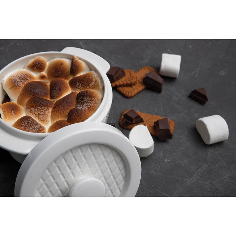 Zapékací miska BOSKA, bílá - černá Zapékací miska BOSKA, bílá - černá