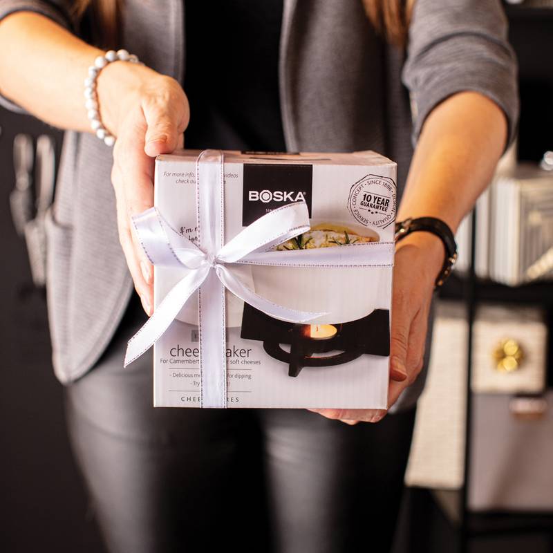 Zapékací miska BOSKA, bílá - černá Zapékací miska BOSKA, bílá - černá