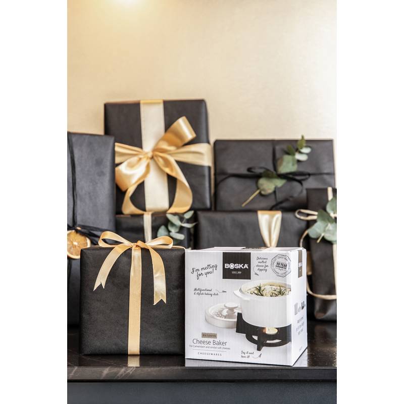 Zapékací miska BOSKA, bílá - černá Zapékací miska BOSKA, bílá - černá